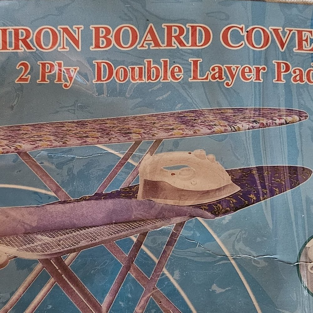 Iron Board Cover - Flower Pattern - Size 55"x19.5" - NEW